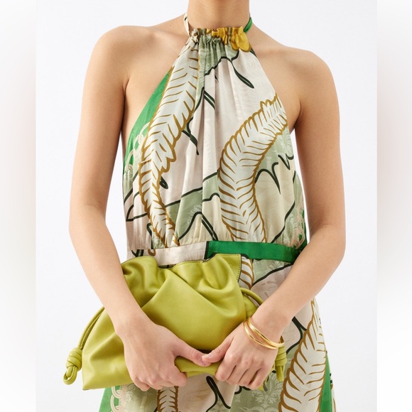 JUAN DE DIOS Magdalena Jungle-Print Silk Jacquard Maxi Dress - Picture 3 of 6